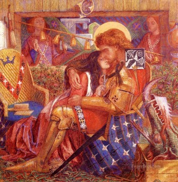 聖ジョージとサブラ王女の結婚式 ラファエル前同胞団 ダンテ・ガブリエル・ロセッティ Oil Paintings